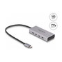 DeLOCK Hub USB Type-C 10 Gbps con 4 puertos USB Type-C y PD 85W
