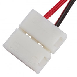 Conector para Tira LED SMD5050/5630 2 Vías Simple 12/24VDC