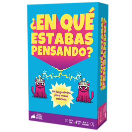 Juego de Mesa En Qué Estabas Pensando? - Juego de Cartas y Palabras para Grupos, Español