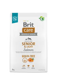Brit Dog Adult Grain Free Senior Light Salmon Pienso para Perro Sabor Salmón 3 kg