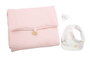 Muñecas Arias Muñeca Elegance Zoe, 42 cm, Rosa con Cambiador y Babero, Cuerpo de Vinilo para Niña