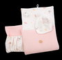 Muñecas Arias Muñeca Elegance Zoe, 42 cm, Rosa con Cambiador y Babero, Cuerpo de Vinilo para Niña