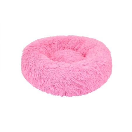 Nayeco Cama Donut Relax para Perro o Gato, Cuna Acolchada con Borde Elevado, Suave y Cálida, Color Rosa, Tamaño S 50x20 cm Nayeco Cama Donut Relax para Perro o Gato, Cuna Acolchada con Borde Elevado, Suave y Cálida, Color Rosa, Tamaño S 50x20 cm