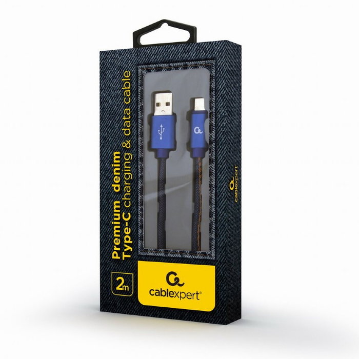 GEMBIRD Cable USB 2.0 USB A a USB C de 2m Dorado GEMBIRD Cable USB 2.0 USB A a USB C de 2m Dorado