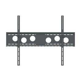 Hagor WH 85 F Soporte de TV de pared fijo, para pantallas de 55 a 110 pulgadas, 125 kg de carga, color negro