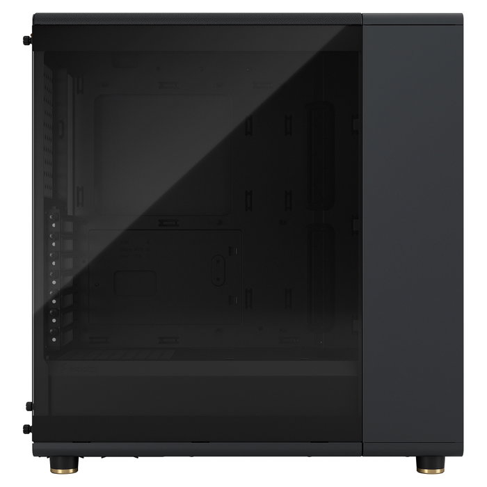 Fractal Design North - Caja Midi Torre Gaming ATX Charcoal Black con Ventana de Vidrio Templado, Soporte para Micro-ATX y Mini-ITX, Negro