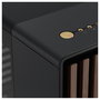 Fractal Design North - Caja Midi Torre Gaming ATX Charcoal Black con Ventana de Vidrio Templado, Soporte para Micro-ATX y Mini-ITX, Negro
