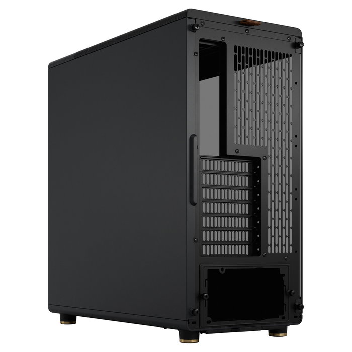 Fractal Design North - Caja Midi Torre Gaming ATX Charcoal Black con Ventana de Vidrio Templado, Soporte para Micro-ATX y Mini-ITX, Negro