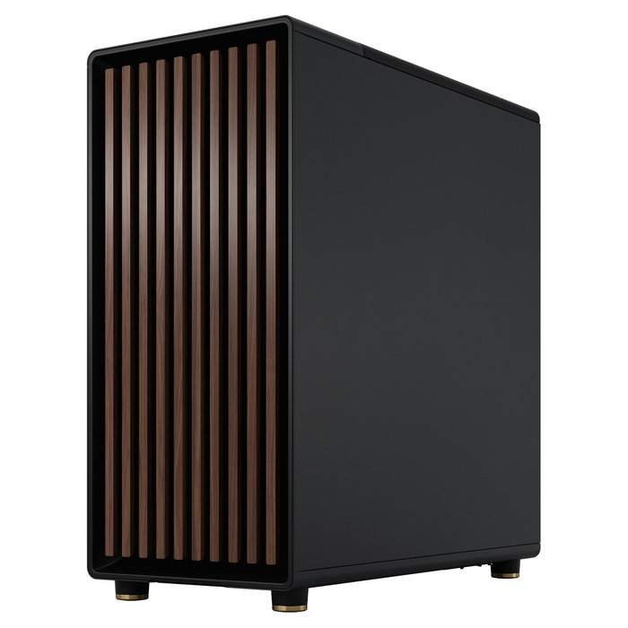 Fractal Design North - Caja Midi Torre Gaming ATX Charcoal Black con Ventana de Vidrio Templado, Soporte para Micro-ATX y Mini-ITX, Negro