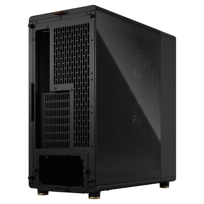 Fractal Design North - Caja Midi Torre Gaming ATX Charcoal Black con Ventana de Vidrio Templado, Soporte para Micro-ATX y Mini-ITX, Negro