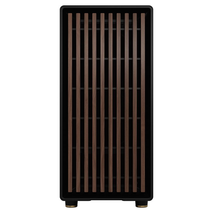 Fractal Design North - Caja Midi Torre Gaming ATX Charcoal Black con Ventana de Vidrio Templado, Soporte para Micro-ATX y Mini-ITX, Negro
