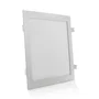Panel LED 25W 2500Lm 4200K Cuadrado Plata 40.000H HO-RDP-25W-MP-W