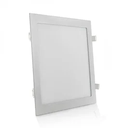 Placa LED 25W 2500Lm 6000ºK Cuadrada Plata 40.000H [HO-RDP-25W-MP-CW]