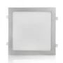Panel LED 25W 2500Lm 4200K Cuadrado Plata 40.000H HO-RDP-25W-MP-W