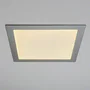 Panel LED 25W 2500Lm 4200K Cuadrado Plata 40.000H HO-RDP-25W-MP-W
