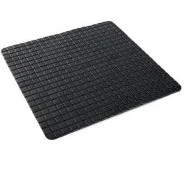 Today Alfombrilla antideslizante TOD3574641271657 para baño o ducha, cuadrada, negra, 50 x 50 cm