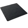 Today Alfombrilla antideslizante TOD3574641271657 para baño o ducha, cuadrada, negra, 50 x 50 cm