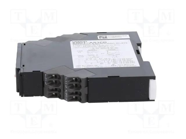 OMRON K8DT-AS1CD Relé de monitorización de corriente 24V AC/DC