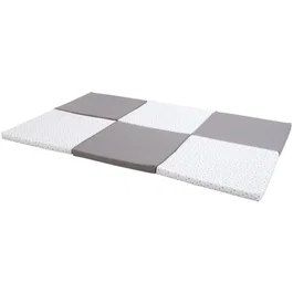 Candide Alfombra de juego XL Escalable 5 en 1 Gris / Estrellas - CAN3275055956115