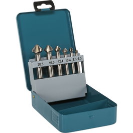 Makita Juego de Avellanadores Cónicos HSS 6 Piezas