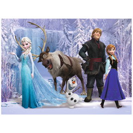 RAVENSBURGER Puzzle Frozen Disney XXL 100 Piezas, Tamaño Puzzle 49x36 cm - Juego Educativo Infantil