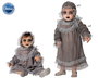 Disfraz Bebé Halloween Macabro Vintage Gris Unisex 6-12 Meses