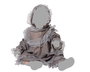 Disfraz Bebé Halloween Macabro Vintage Gris Unisex 6-12 Meses