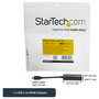 StarTech.com Adaptador Gráfico USB-C a HDMI 4K 60Hz Thunderbolt 3 Compatible con Resolución 3840 x 2160 - 7.1 Canales - Cable Integrado Negro