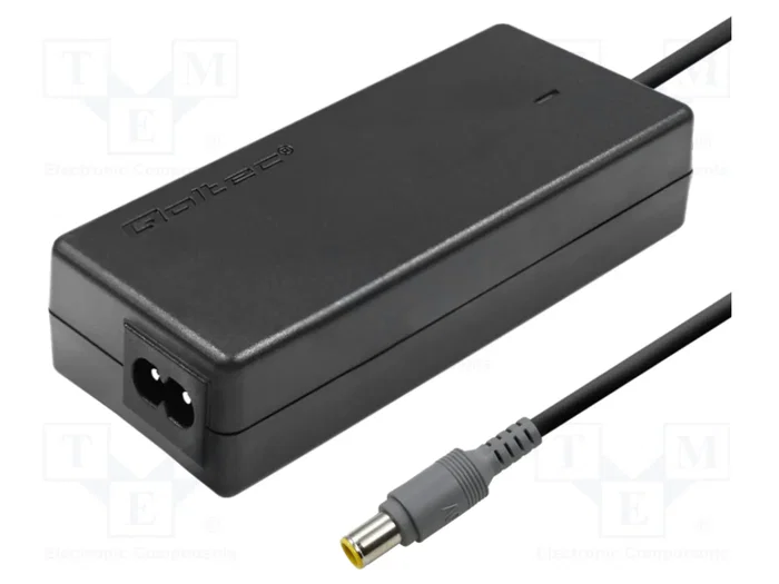 Qoltec Cargador de 65W para IBM y Lenovo ThinkPad (20V, 7.9x5.5mm + pin) Qoltec Cargador de 65W para IBM y Lenovo ThinkPad (20V, 7.9x5.5mm + pin)