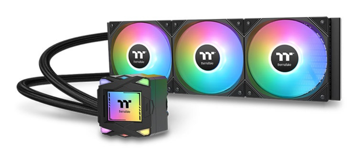 Thermaltake LA360 ARGB Kit de refrigeración líquida 12 cm Negro