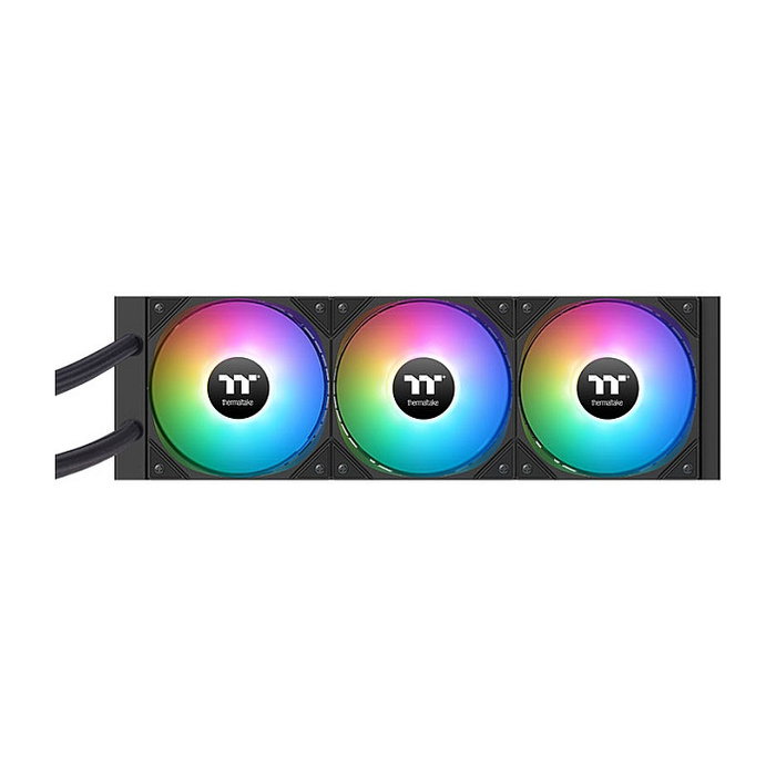 Thermaltake TH360 ARGB Sync Refrigeración Líquida AIO CPU - 360mm, Ventiladores de 120mm ARGB, Compatible Intel/AMD, Negro - CLW459PL12SWA Thermaltake TH360 ARGB Sync Refrigeración Líquida AIO CPU - 360mm, Ventiladores de 120mm ARGB, Compatible Intel/AMD, Negro - CLW459PL12SWA