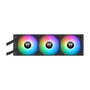 Thermaltake TH360 ARGB Sync Refrigeración Líquida AIO CPU - 360mm, Ventiladores de 120mm ARGB, Compatible Intel/AMD, Negro - CLW459PL12SWA