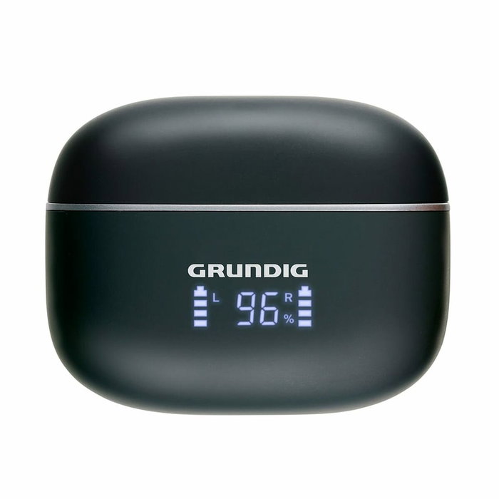 Grundig Earphone Auriculares Bluetooth con estuche, negro Grundig Earphone Auriculares Bluetooth con estuche, negro