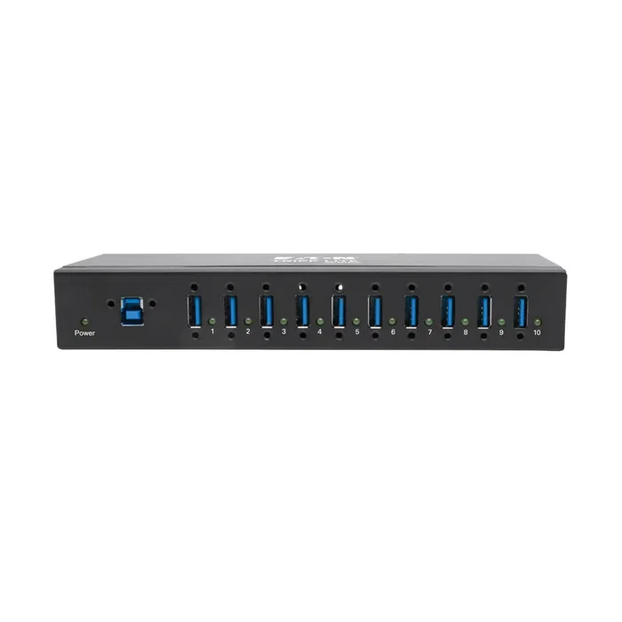 Tripp Lite Hub U360-010-IND de 10 Puertos USB 3.0 SuperSpeed (5 Gbps) para Grado Industrial, con Carcasa de Metal y Protección ESD, Tipo B Tripp Lite Hub U360-010-IND de 10 Puertos USB 3.0 SuperSpeed (5 Gbps) para Grado Industrial, con Carcasa de Metal y Protección ESD, Tipo B