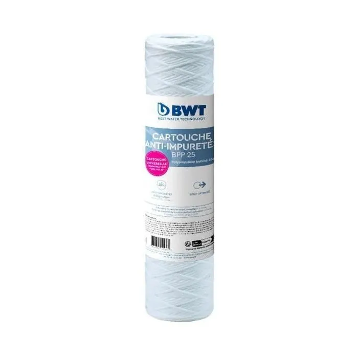 BWT BWT1712348609449 Cartucho Filtrante Enrollado 25 µm Tratamiento Aprox. 6 Meses