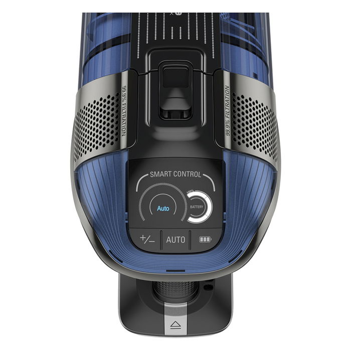 Rowenta RH98C0WO Aspiradora Escoba 2 en 1 Sin Bolsa Aqua (Azul/Gris) 0.9L Seca y Húmeda Potencia 320W Batería 25.2V