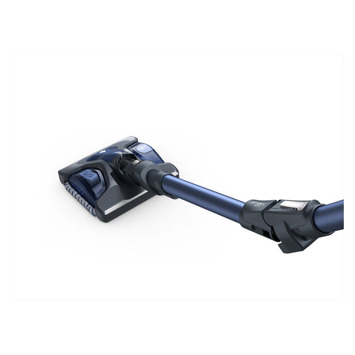 Rowenta RH98C0WO Aspiradora Escoba 2 en 1 Sin Bolsa Aqua (Azul/Gris) 0.9L Seca y Húmeda Potencia 320W Batería 25.2V