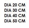 DKD Home Decor Set de 4 Centros de Mesa de Teca Natural
