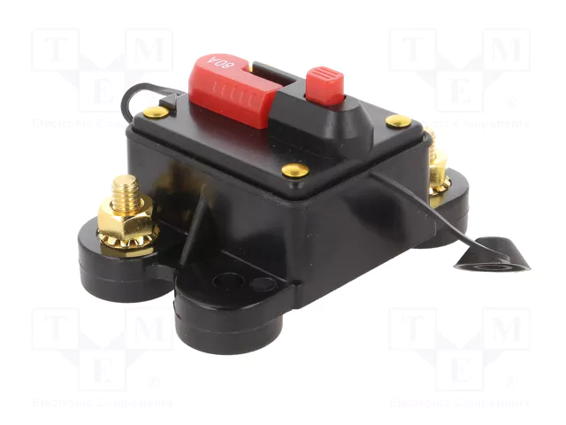 4CARMEDIA Fusible Automático de Coche 80A Retardado