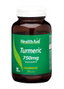 HEALTH AID Cúrcuma raíz (turmeric) 750 mg, 60 comprimidos
