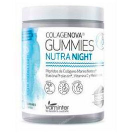 Colagenova Beauty Skin Nutra Night 60 Gummies Colágeno Marino Piel Arrugas Vitamina C Melatonina 60 Unidades