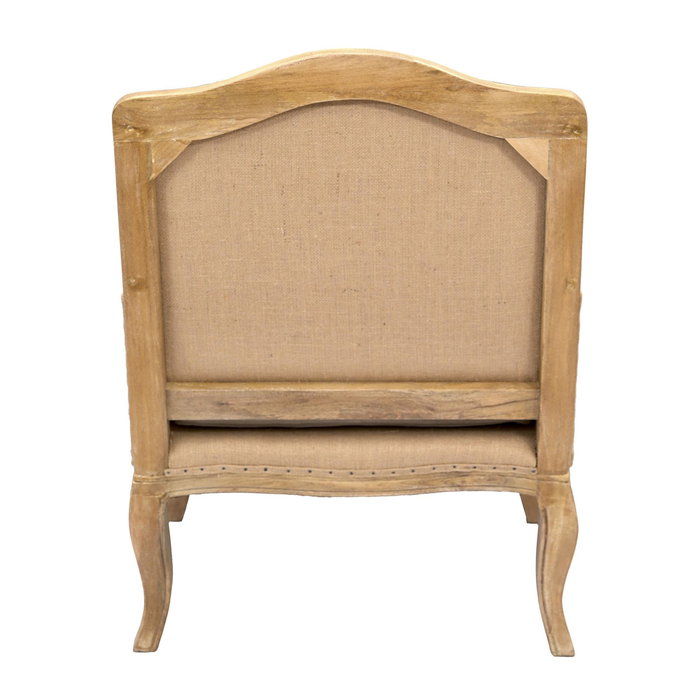 DKD Home Decor Butaca Louis xiv-louis xvi collection Beige Natural 80 x 95 x 72 cm