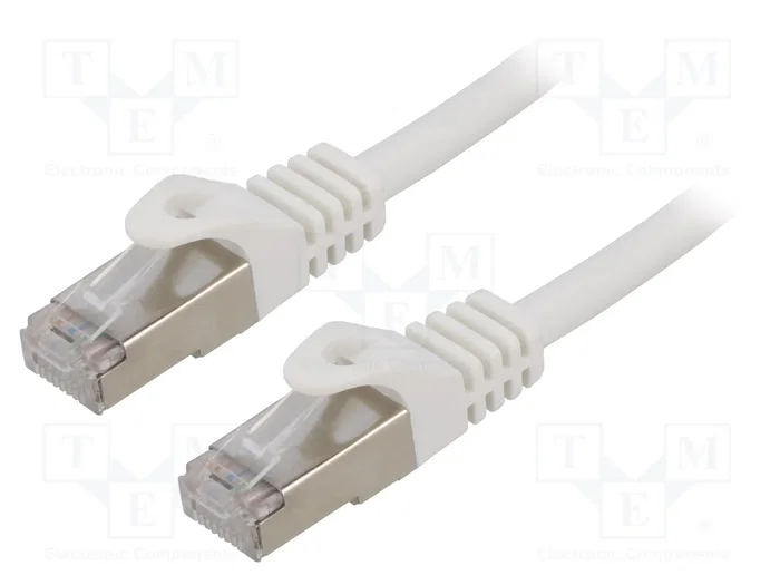 Gembird PP6-0.25M/W Cable de red Cat6 F/UTP (FTP) Blanco 0,25 m