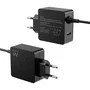 Ewent Cargador de Pared USB-C 45 W EW3979 con Puerto USB-A Negro