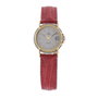 Tetra Reloj 114-RC-L con caja dorada y correa roja