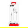 SBS TEINEARLIGHTW Auriculares Intraaurales In-Ear con Conector Lightning para iPhone/iPad - 1.2 m, Blanco, 20-20000 Hz, 32 Ohm