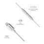 sbs Mix 100 In-Ear-Headset con conector Lightning Blanco