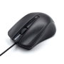 EWENT EW3300 Ratón Óptico Ambidextro 1000 DPI Negro