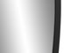 DKD Home Decor Espejo Moderno de Hierro y Cristal Negro 100x100 cm
