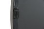 DKD Home Decor Espejo Moderno de Hierro y Cristal Negro 100x100 cm